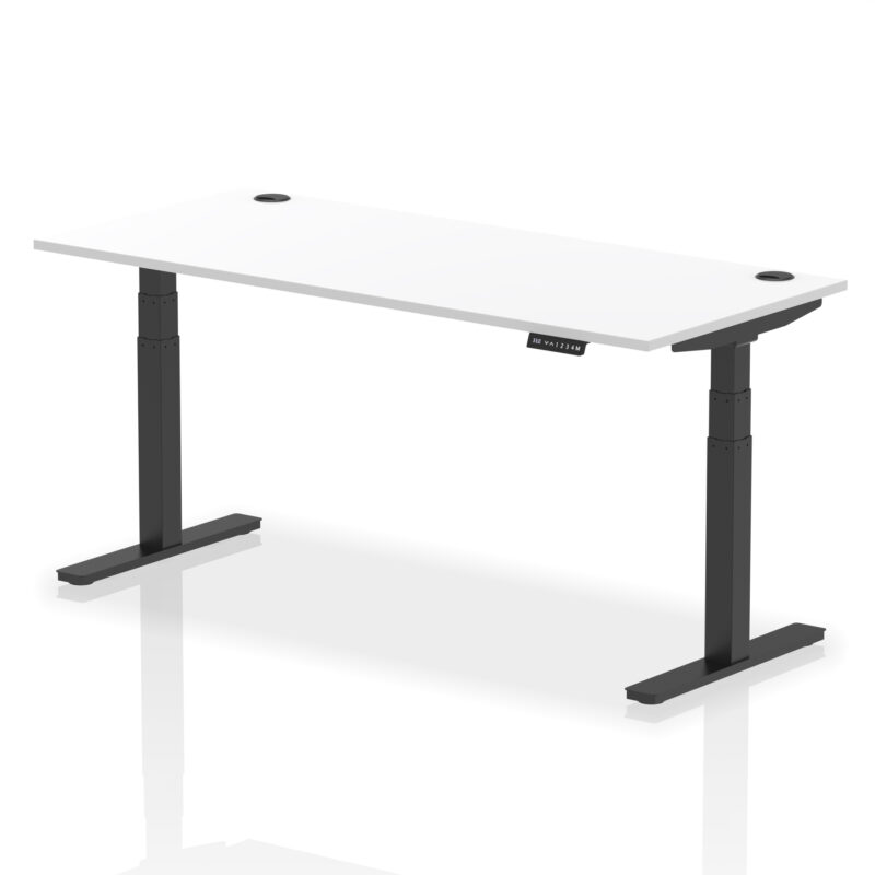 Breeze Height Adjustable Desk With Cable Ports - Image 139