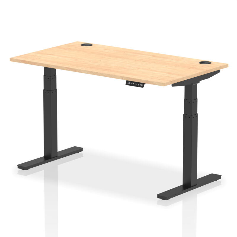 Breeze Height Adjustable Desk With Cable Ports - Image 49