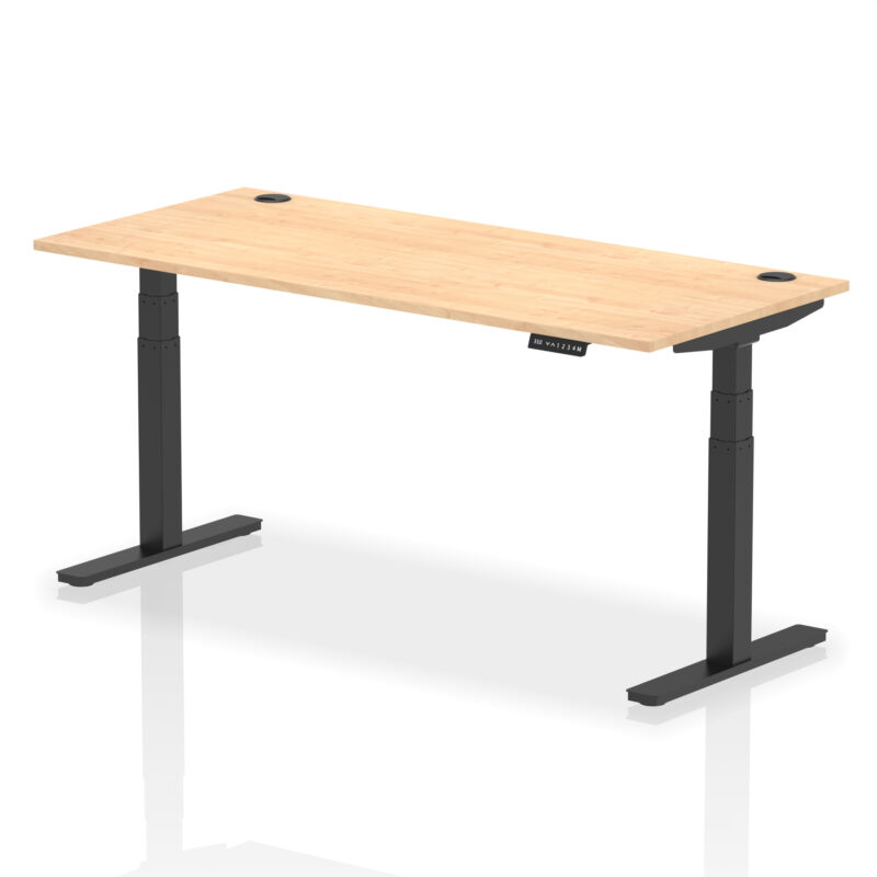 Breeze Height Adjustable Desk With Cable Ports - Image 121