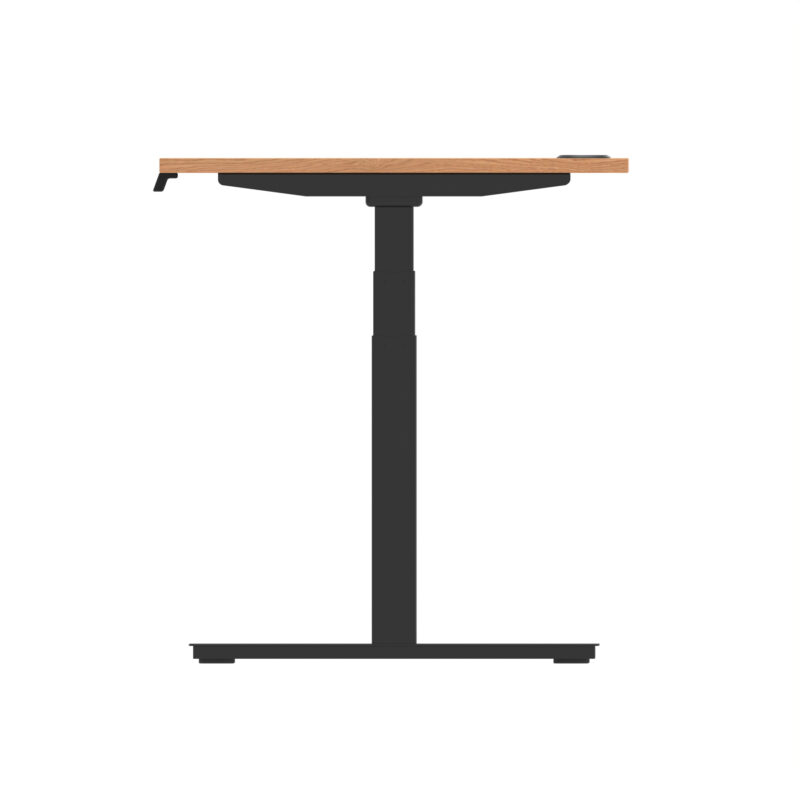 Breeze Height Adjustable Desk With Cable Ports - Image 20