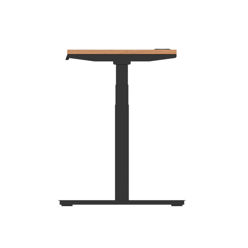 Breeze Height Adjustable Slimline Desk With Cable Ports - Image 56