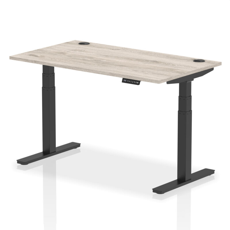 Breeze Height Adjustable Desk With Cable Ports - Image 43