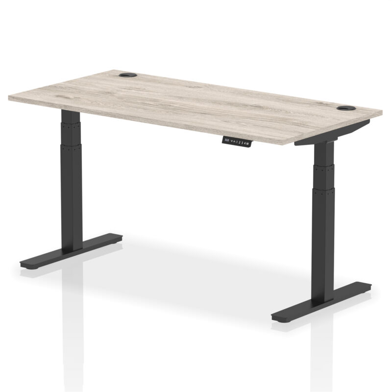 Breeze Height Adjustable Desk With Cable Ports - Image 79