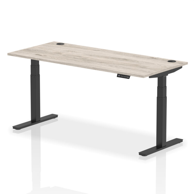 Breeze Height Adjustable Desk With Cable Ports - Image 115