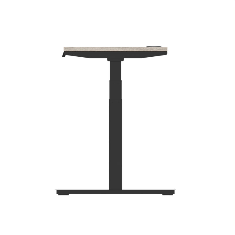Breeze Height Adjustable Slimline Desk With Cable Ports - Image 116