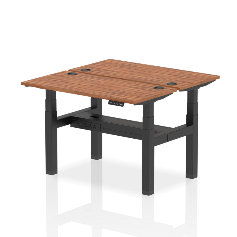 Breeze Back-to-Back Slimline Height Adjustable Bench Desk - 2 Person - Image 16