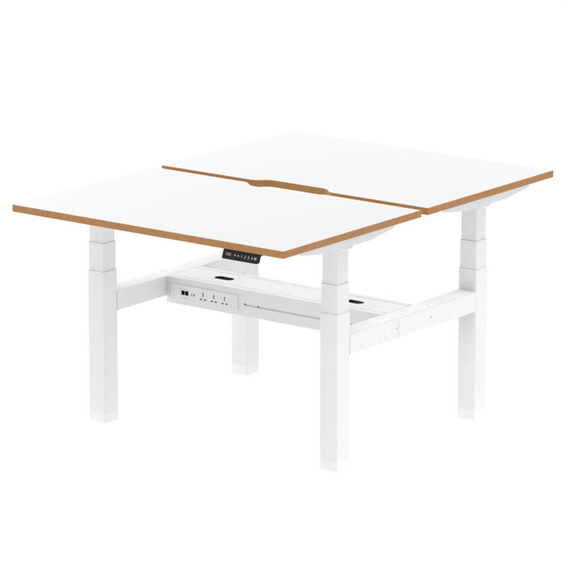 Kotto Air Back-to-Back Height Adjustable Bench Desk