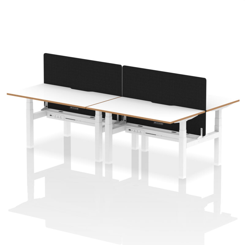 Kotto Air Back-to-Back Height Adjustable Bench Desk - Image 11