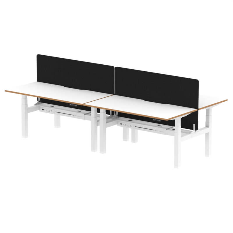 Kotto Air Back-to-Back Height Adjustable Bench Desk - Image 17