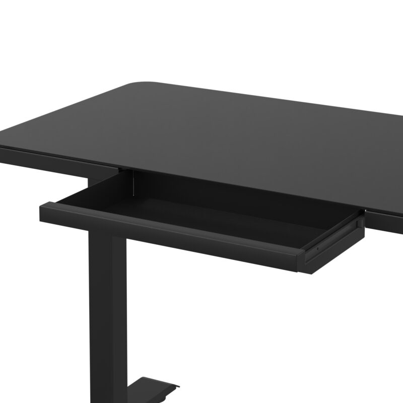 Onyx Frost Height Adjustable Desk - Image 3