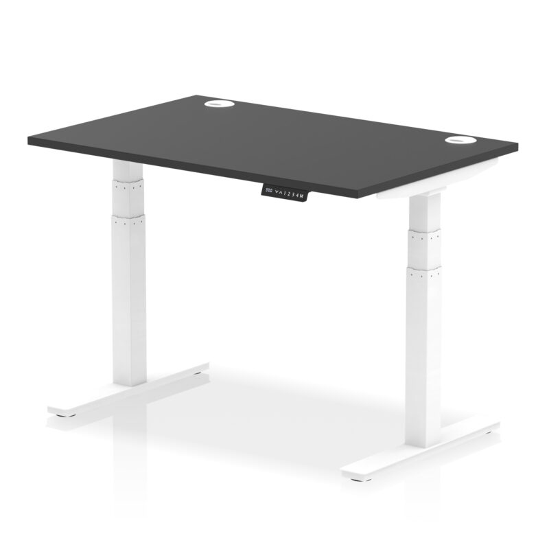 Breeze Height Adjustable Desk With Cable Ports - Image 149