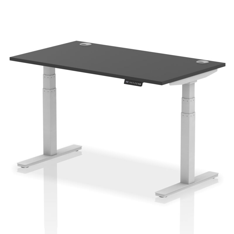 Breeze Height Adjustable Desk With Cable Ports - Image 153