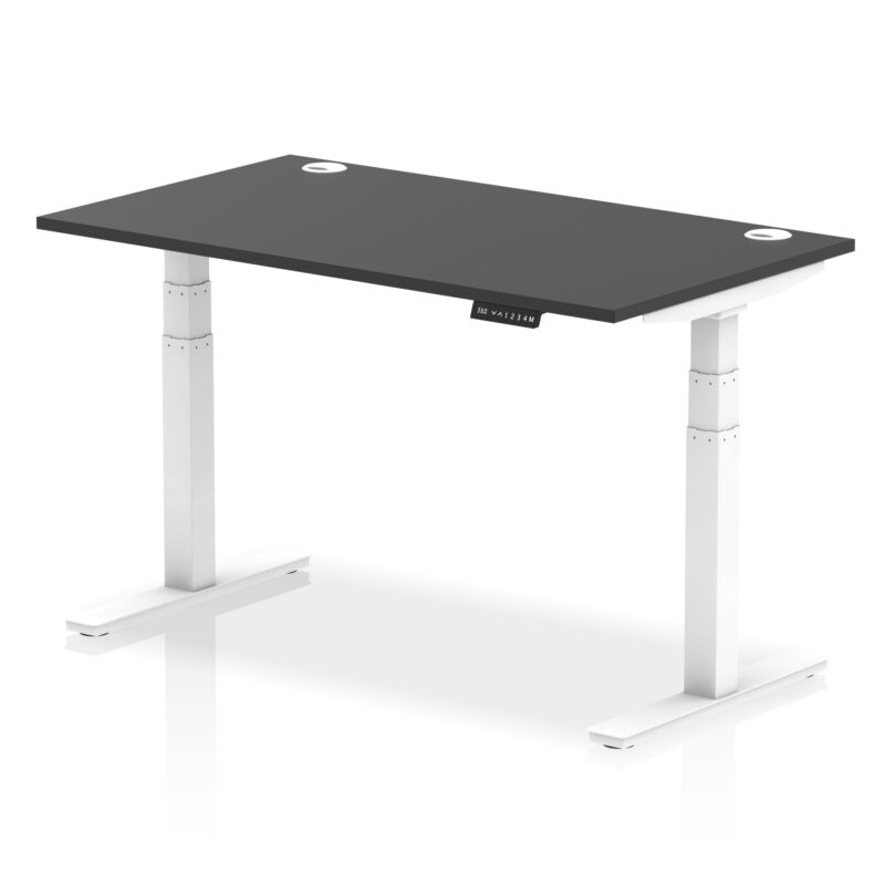 Breeze Height Adjustable Desk With Cable Ports - Image 155