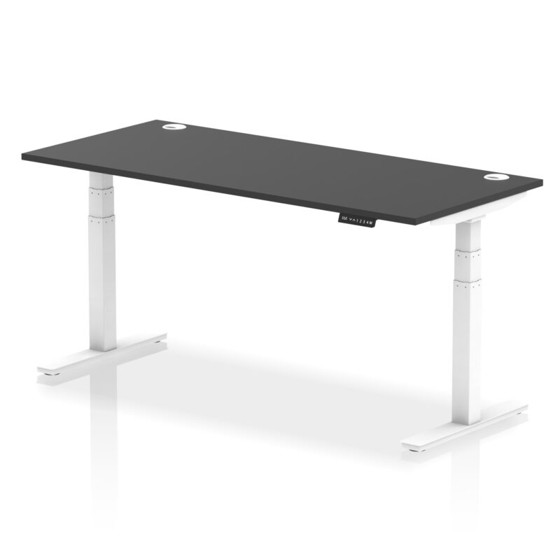 Breeze Height Adjustable Desk With Cable Ports - Image 167