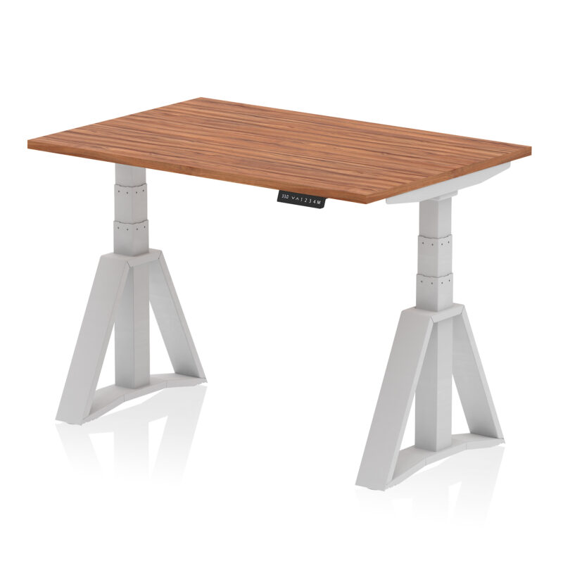 Breeze Height Adjustable Desk without Cable Ports With Piste Foot - Image 5