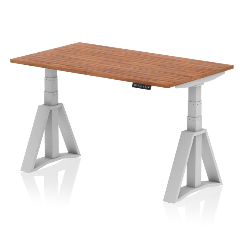 Breeze Height Adjustable Desk without Cable Ports With Piste Foot - Image 6