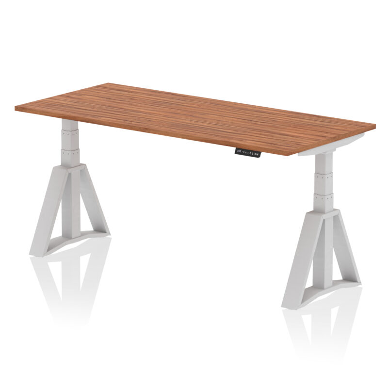 Breeze Height Adjustable Desk without Cable Ports With Piste Foot - Image 8