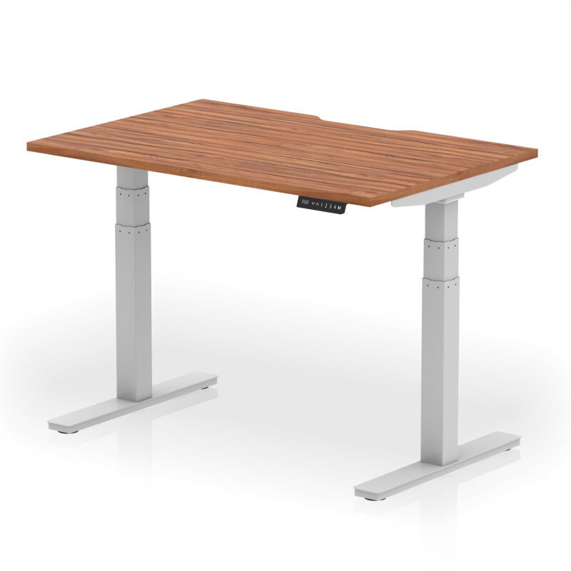 Breeze Scalloped Edge Height Adjustable Office Desk - Image 14