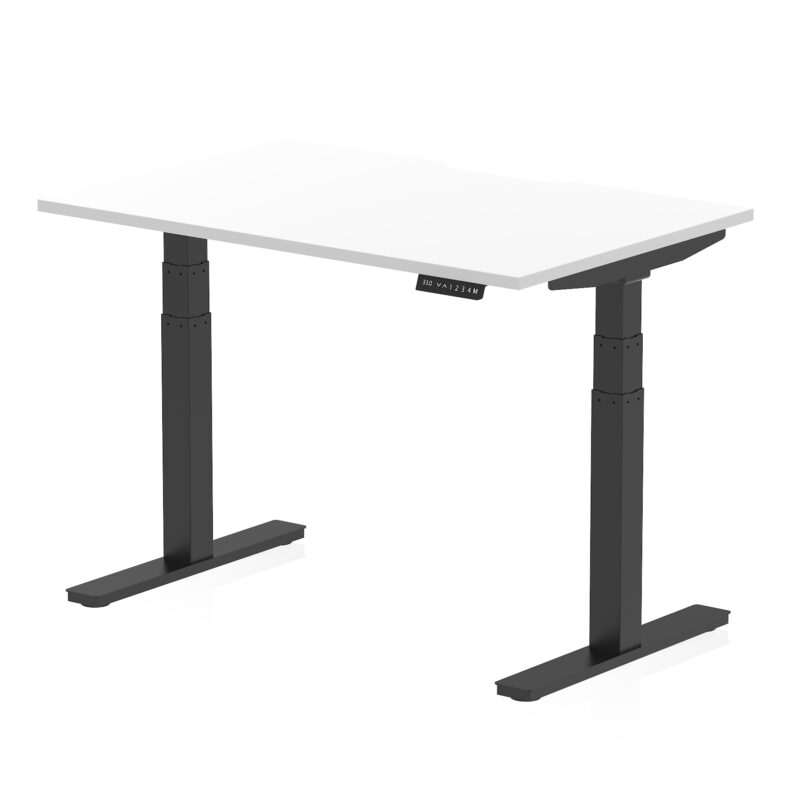 Breeze Scalloped Edge Height Adjustable Office Desk - Image 16