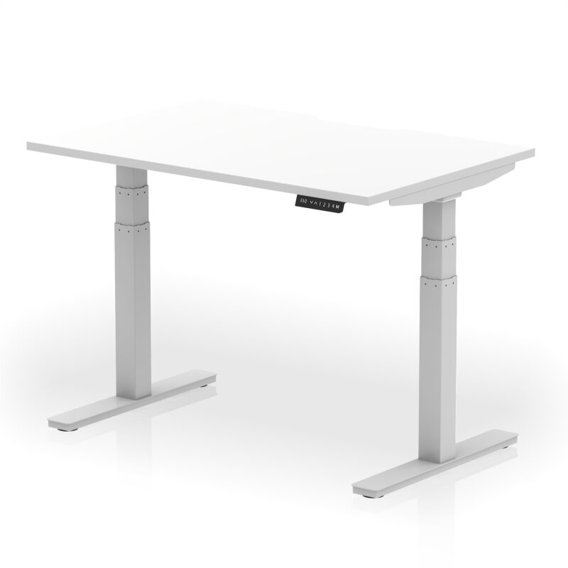Breeze Scalloped Edge Height Adjustable Office Desk - Image 17