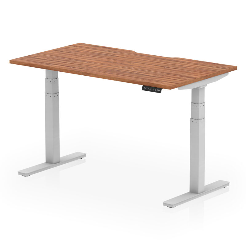 Breeze Scalloped Edge Height Adjustable Office Desk - Image 32