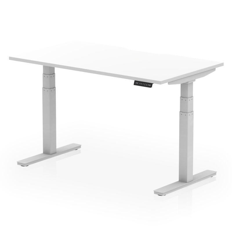 Breeze Scalloped Edge Height Adjustable Office Desk - Image 35