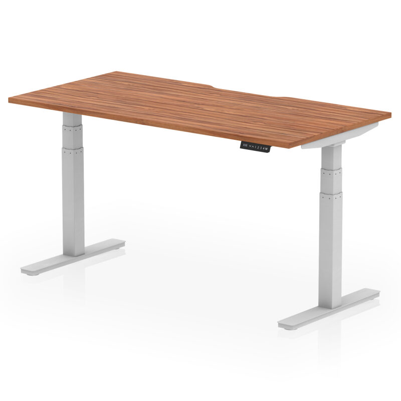 Breeze Scalloped Edge Height Adjustable Office Desk - Image 50