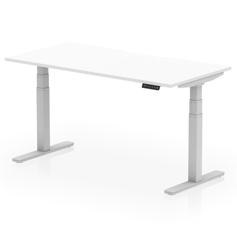 Breeze Scalloped Edge Height Adjustable Office Desk - Image 53