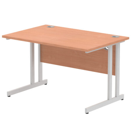 Surge 1200mm Straight Desk Cantilever Leg
