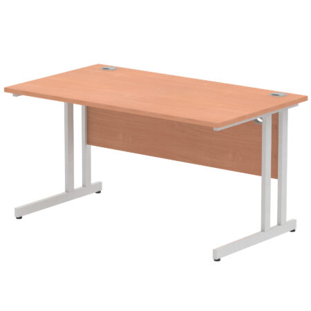 Surge 1400mm Straight Desk Cantilever Leg