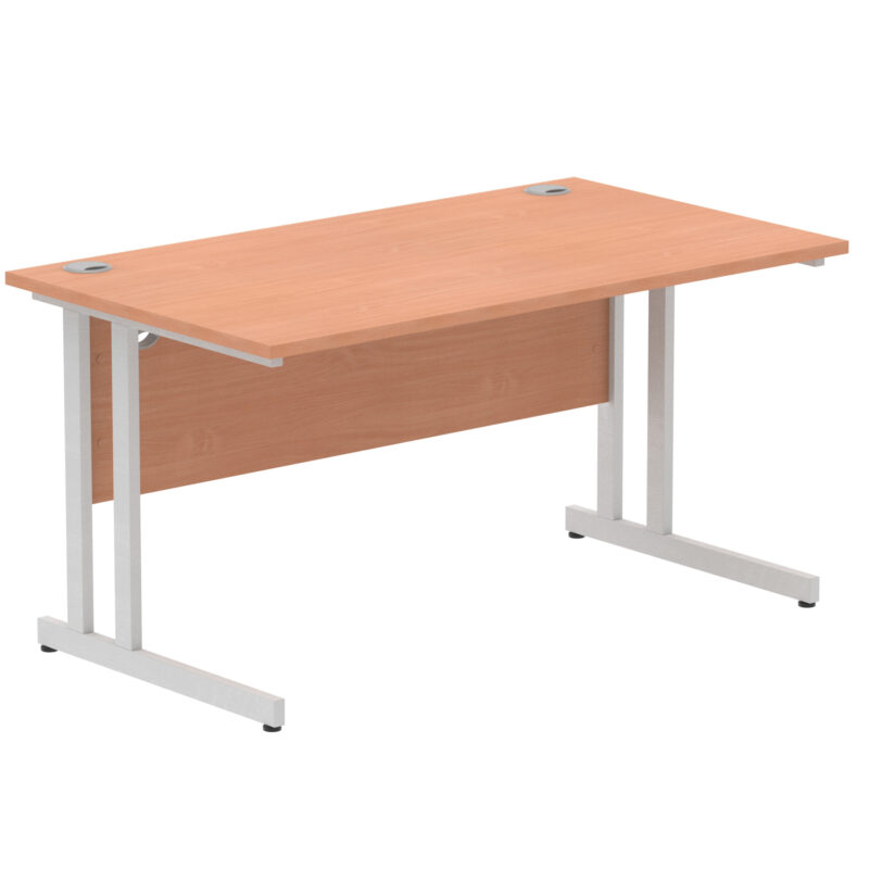 Surge 1400mm Straight Desk Cantilever Leg - Image 3