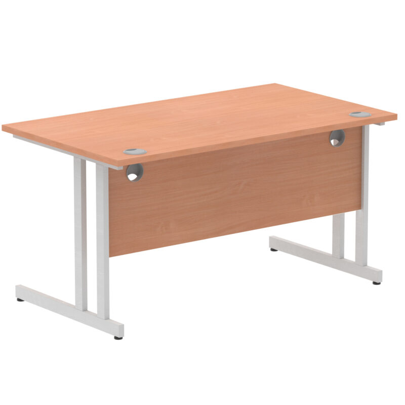 Surge 1400mm Straight Desk Cantilever Leg - Image 7