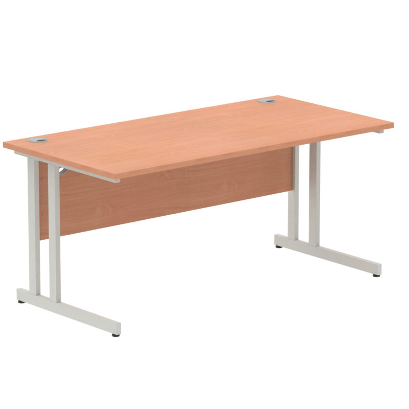 Surge 1600mm Straight Desk Cantilever Leg - Image 3