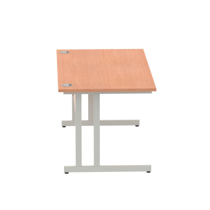 Surge 1600mm Straight Desk Cantilever Leg - Image 4