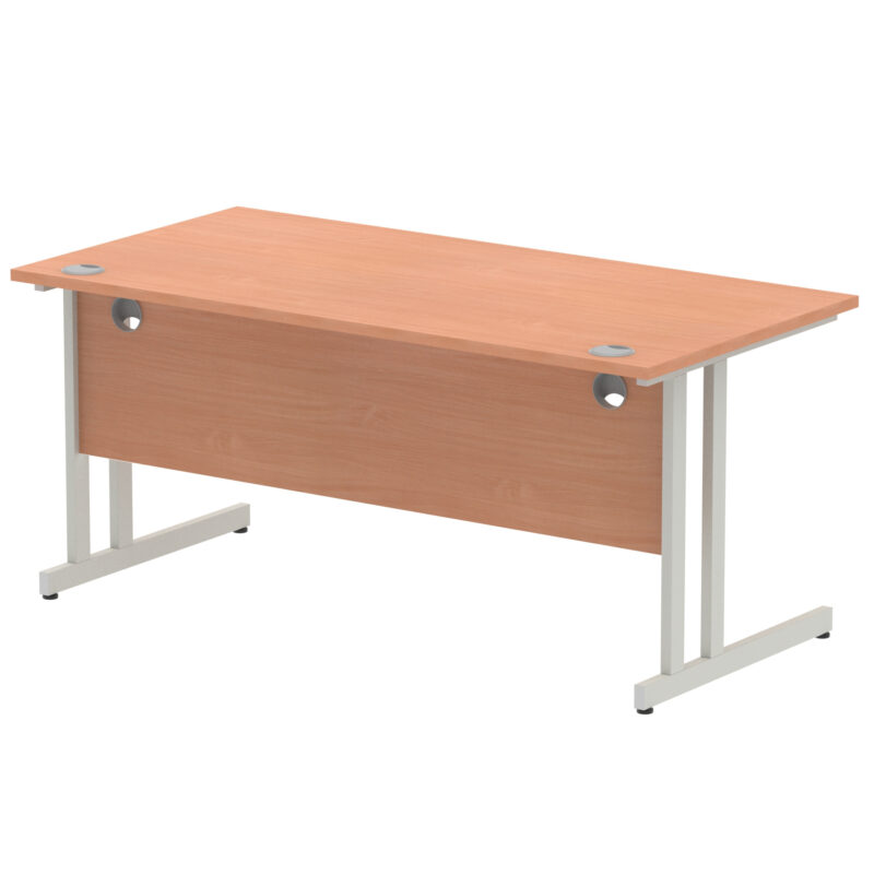 Surge 1600mm Straight Desk Cantilever Leg - Image 5