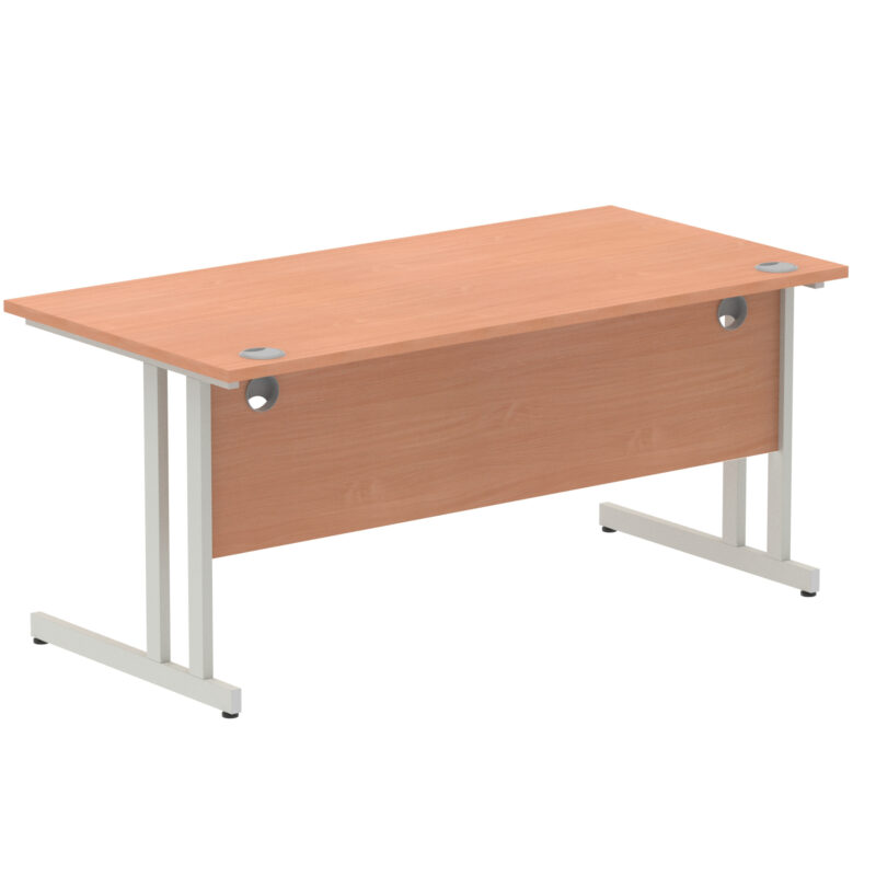 Surge 1600mm Straight Desk Cantilever Leg - Image 7