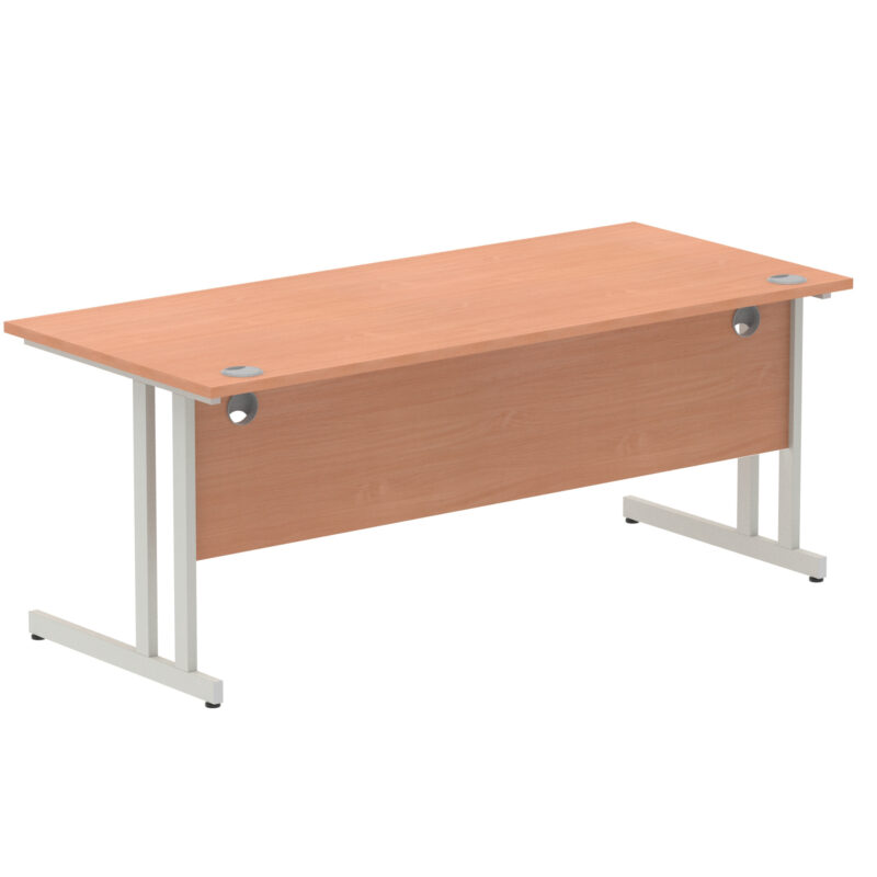 Surge 1800mm Straight Desk Cantilever Leg - Image 7