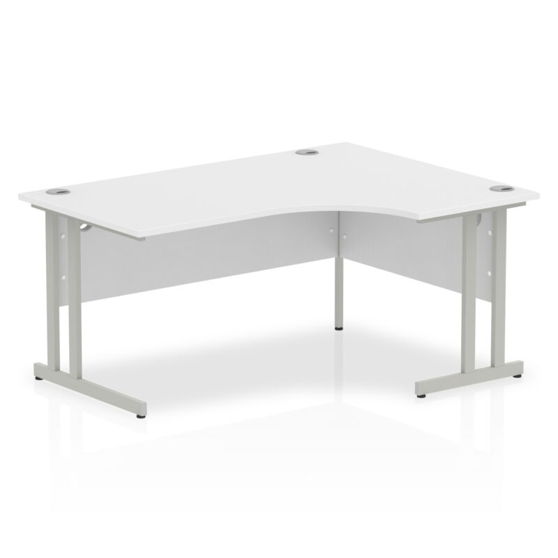 Surge 1600mm Right Crescent Desk Cantilever Leg - Image 11