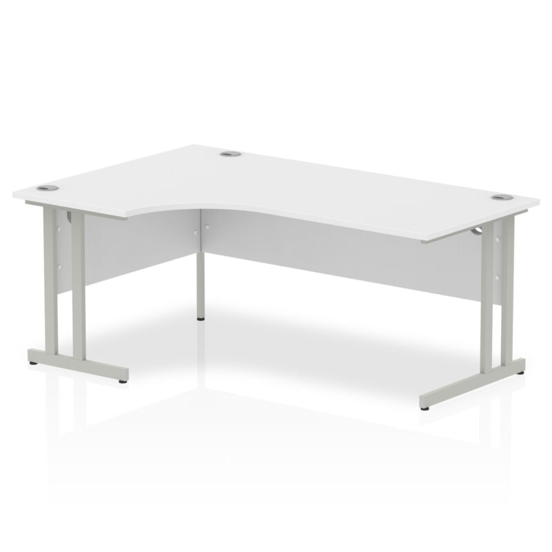 Surge 1800mm Left Crescent Desk Cantilever Leg - Image 11