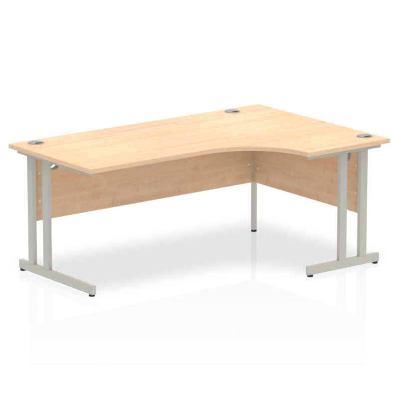 Surge 1800mm Right Crescent Desk Cantilever Leg - Image 5