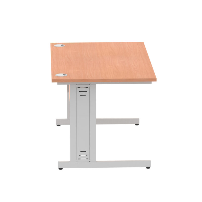 Surge 1400mm Straight Desk Cable Managed Leg - Image 4