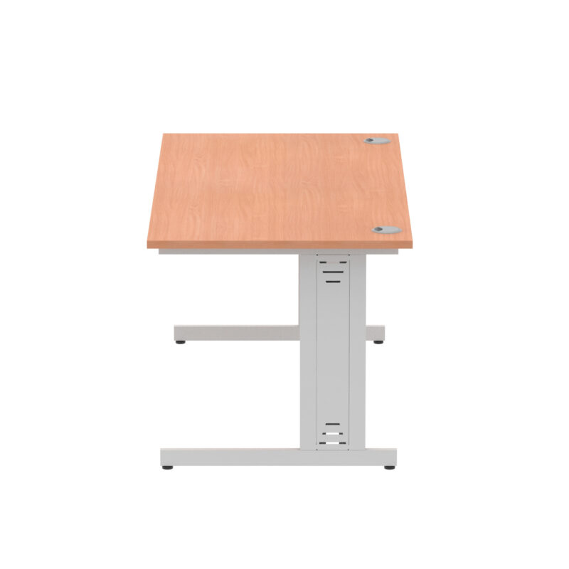 Surge 1600mm Straight Desk Cable Managed Leg - Image 8