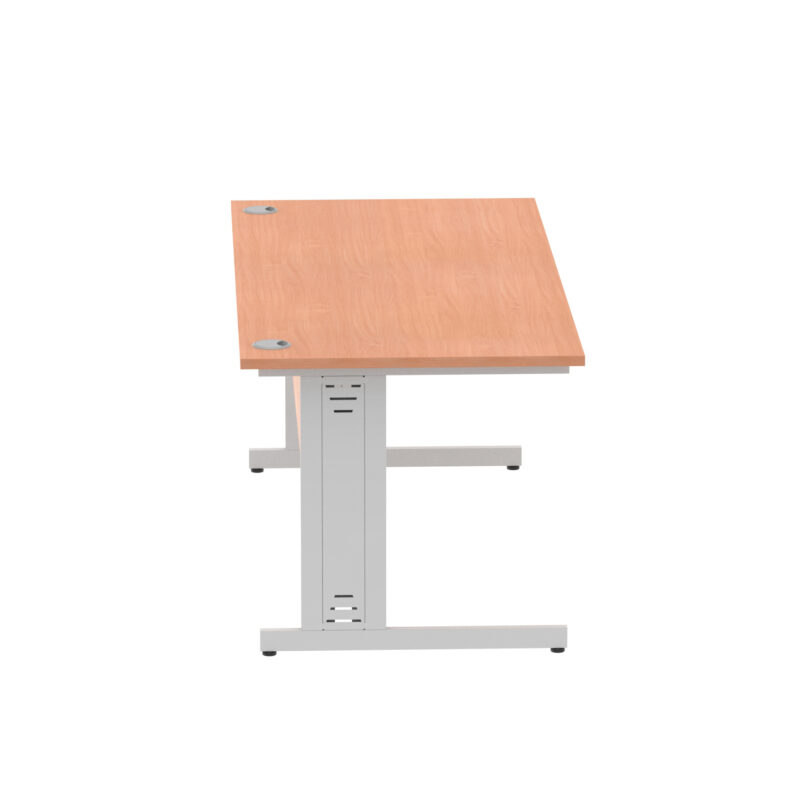 Surge 1800mm Straight Desk Cable Managed Leg - Image 4