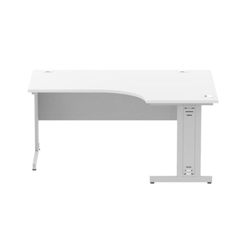 Surge 1600mm Left Crescent Desk Cable Managed Leg - Image 59