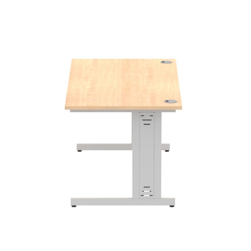 Surge 1600mm Straight Desk Cable Managed Leg - Image 40