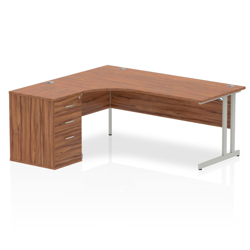 Surge 1800mm Cantilever Left Crescent Desk Workstation - Image 26