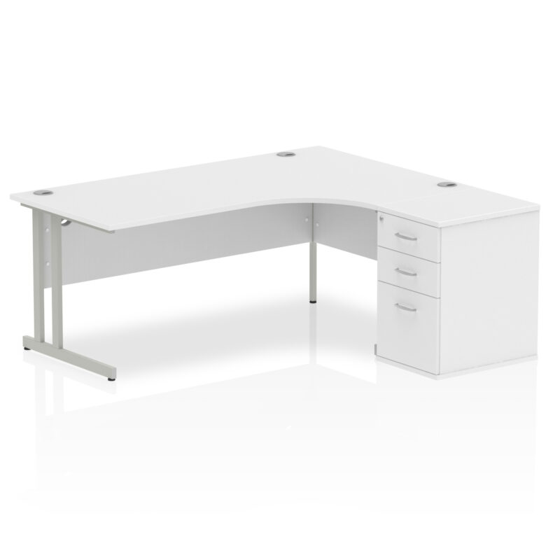 Surge 1800mm Cantilever Right Crescent Desk Workstation - Image 32