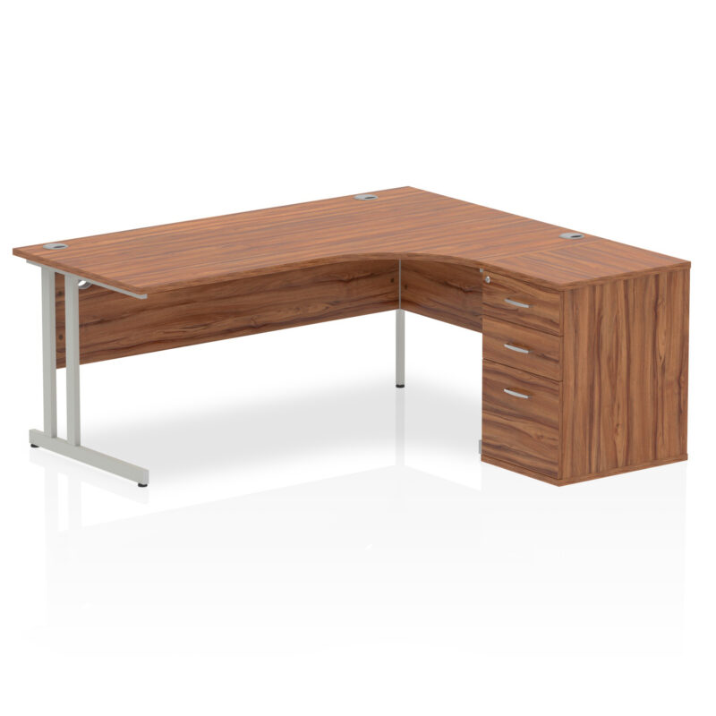 Surge 1800mm Cantilever Right Crescent Desk Workstation - Image 26