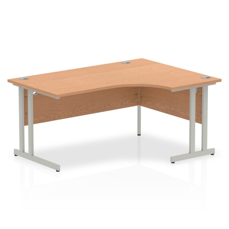 Surge 1600mm Right Crescent Desk Cantilever Leg - Image 7