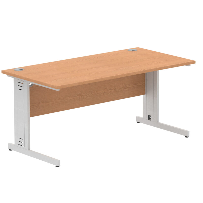 Surge 1600mm Straight Desk Cable Managed Leg - Image 51